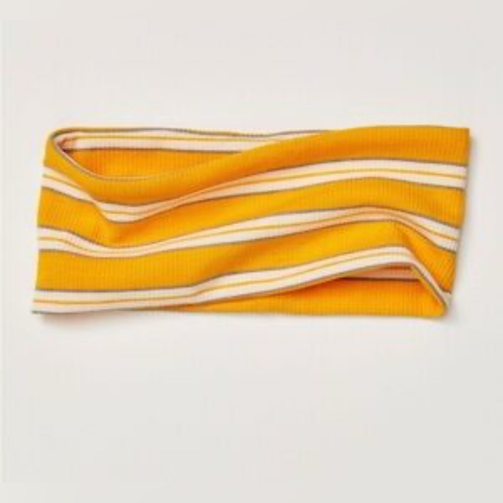 Free People Cool Crew Soft Headband - Sunshine Yellow. NWT.
